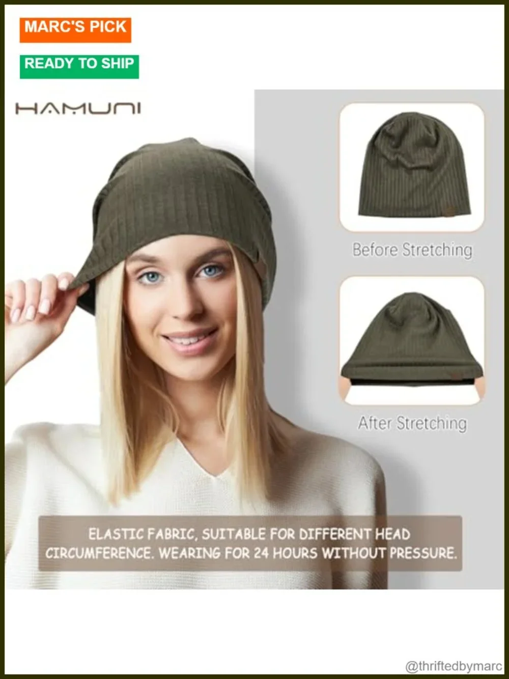 Ultra Soft Double Layer Slouchy Beanie - Lightweight Breathable Multipurpose